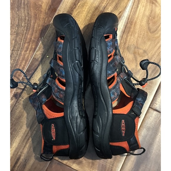Keen Newport H2 Sandals Womens 6 Hiking Water Orange/Blue Multicolor‎ Waterproof - Picture 5 of 7